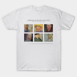Portraits of Vincent van Gogh T-Shirt